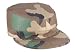 Government Spec 2 Ply Woodland Camouflage Army Ranger Fatigue Caps, Available in various sizes