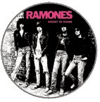 THE RAMONES - Rocket To Russia - Button / Pin