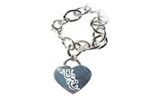 Southern California Trojans Cal USC Heart Tag Bracelet