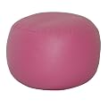 Matte Footstool - Raspberry