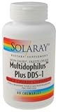 Solaray - Multidophilus Plus Dds-1, 60 chewable tablets Chewable Tablets chewable tablets