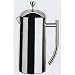 Kitchen & Housewares : Cafe Stal - Thermal Wall Stainless Steel Cafetiere