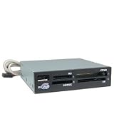 52-in-1 3.5 USB 2.0 Internal Card Reader/Writer (Black)