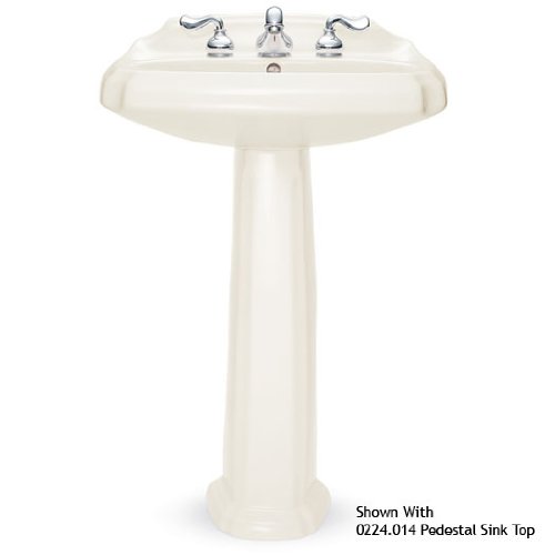 American Standard 731007-400.020 Antiquity Pedestal Sink Leg, White