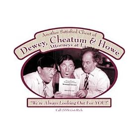 3 Stooges Attorneys Adult Sweatshirt