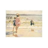 At The Seashore, Fine Art Print by Edward Potthast