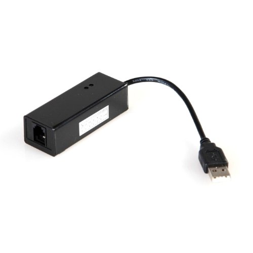 CM3 FAX Modem für alle Betriebssysteme/Windows 7/Mac (V.92, 56Kb/s, USB 2.0)