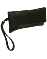 Piel Leather Flap-Over Wristlet