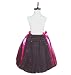 Girls Tutu (YOU PICK THE SKIRT COLOR!) with Shocking Pink Satin Double Bows with Bling! PRIMA 18