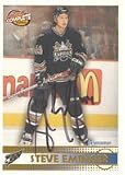 Steve Eminger, Washington Capitals Autographed Card