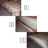 Comforter Caddie - For Full/Queen Size Beds (Natural) (4H x 56W x 36D)