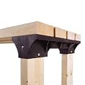 Finley 2x4basics Shelf Links, Black, 6-Pack #07419