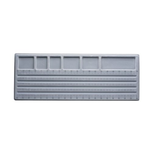 Four Row Straight Bead Board, 21 1/4 X 8 Inches 
