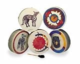 14 Inch Buffalo Drum with Thunder Bird Graphic