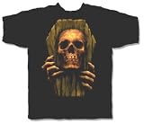 Coffin Skull T-Shirt 100% Cotton Short Sleeve TEEN and ADULT Shirt