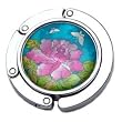 Rose and Butterflies Folding Purse Hanger