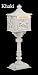 Amco Victorian Pedestal Locking Mailbox - Khaki