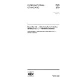 ISO 279:1998, Essential oils -- Determination of relative density at 20 degrees C -- Reference method