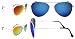 Aviator Sunglasses Full Mirror lens revo coating Colors