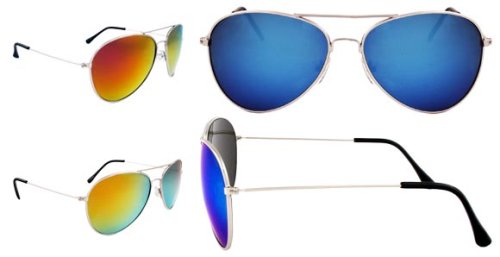 Click here to buy Aviator Sunglasses Full Mirror lens revo coating Colors.