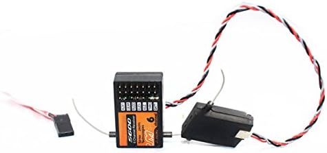 2.4ghz Digital Spread Modulation 6ch Rc Receiver S600 with Satellite ,For Jr Dx6i Dx7 Dx8 of Helicopters,airplane,quadcopter By Seven