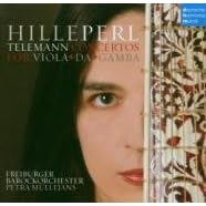 Telemann: Concertos for Viola da Gamba /Perl � M�llejans � Freiberger Barockorchester