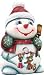Snow Play Snowman - Russian Handcarving