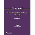 Rondo Brillante in B Minor, Op. 109 Sheet Music