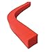 Portable Flood Dam, Polyurethane, 4 ft. L