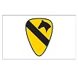 1st Cavalry Flag 3ft x 5ft Polyester