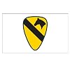 1st Cavalry Flag 3ft x 5ft Polyester