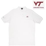 Virginia Tech Hokies NCAA Classic Pique Polo Shirt (White)