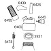 ISI 6400 Supreme Plastic Head Complete - White