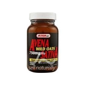 Action Labs, Avena Sativa, Wild Oats, 750 mg, 100 Tablets