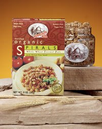 Organic Whole Wheat Spirals with Flax Seed by Hodgson Mill, Inc.
