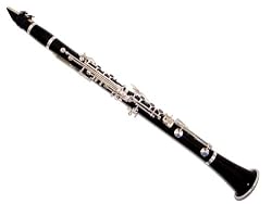 B-flat Clarinet with Gloss Black Body, Silver Keys, & Adjustable Thumb-rest