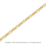 14k Yellow Gold Classic Elegance 10 inches Ankle Bracelet
