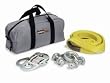 Winch Rigging Kit Incl. Snatch Block Rated At 7000 lbs. 2 5/8 in. D-Shackles Anchor Strap Nylon Soft Bag