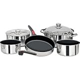 Magma Nestable Non-Stick Stainless Steel Cookware (Set of 10) by 