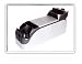 Console - Premium Clutter Catcher - Universal - Gray Premium Clutter Catcher Minivan & Truck Console. Note: 8.25 inches Min. Required Between Seats.