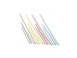 CABLES TO GO 6IN NYLON CABLE TIES BLUE 100 PACK Simple To Install Zip-N-Snip