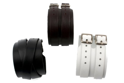 cored Lederarmband wrap schwarz 4,5cm-weiss Preisvergleich