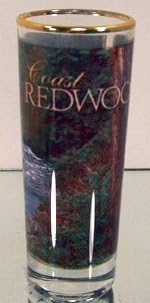 Coast Redwoods Shooter Glass