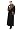 Sable Trimmed Sheared Mink Fur Coat