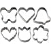 Wilton Mini Romantic Metal Cookie Cutter Set