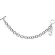 Playboy Blue Crystal Eye BUNNY CHARM Bracelet