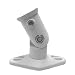 VideoSecu 6 White Universal Satellite Speaker Mounts / Brackets for Walls and Ceilings MAK image 1