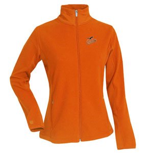 Baltimore Orioles Womens Sleet Full Zip Fleece (Team Color) - X-Large