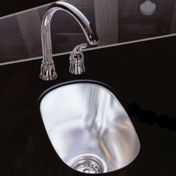 Kindred USCSK600BX Crown Gold Undermount Bar Sink - Stainless Steel