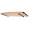 Atlas Convex Shelf Kit - Beech/ Silvertone (24x8")